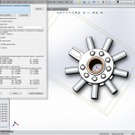 Crank Counterweight Study, Rotating Weight