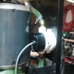 Flow meter mounted in Watermate chiller