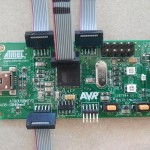 Headers for port access on the Atmel AT90USBKey